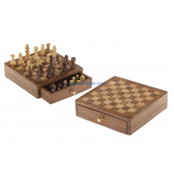 Jeu échecs de voyage