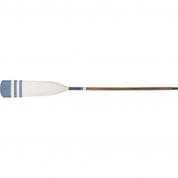 Aviron Batela blanc rayé bleu