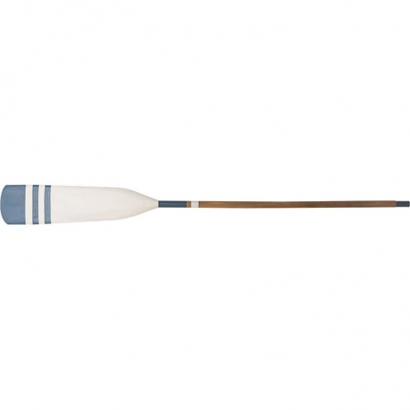 Aviron Batela blanc rayé bleu