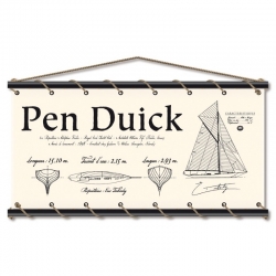 Pen Duick Croquis 115x60 (Ecru)