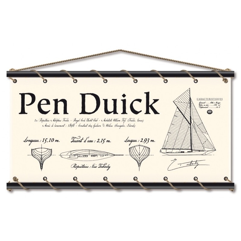 Pen Duick Croquis 115x60 (Ecru)