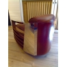 Fauteuil Madisson cuir vintage