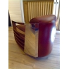 Fauteuil Madison cuir vintage