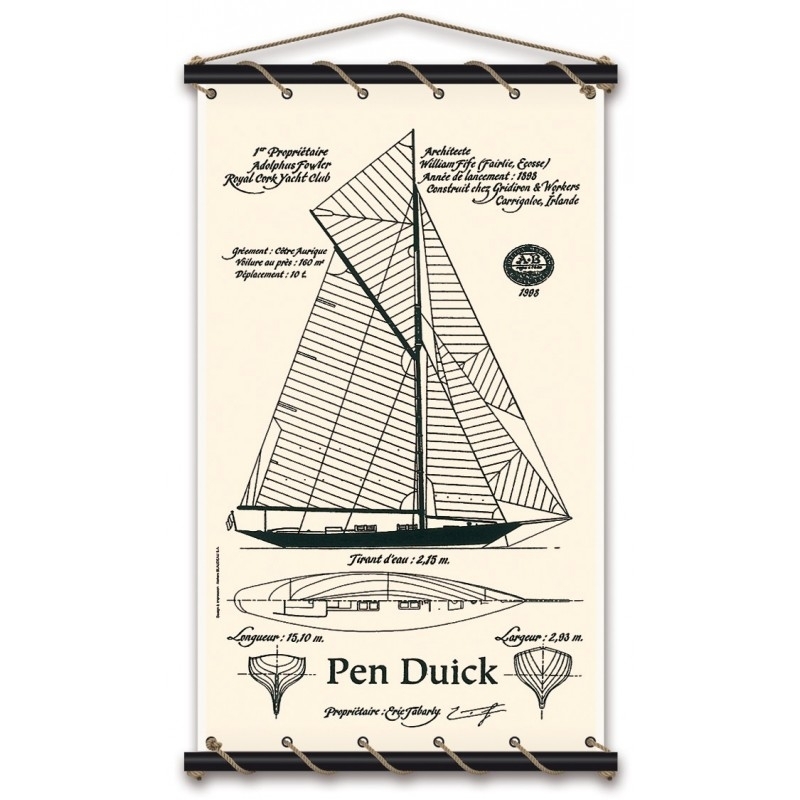 Pen Duick Le Plan (80 X 130 Ecru)