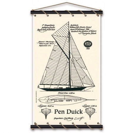 Pen Duick Le Plan (80X130 Ecru)