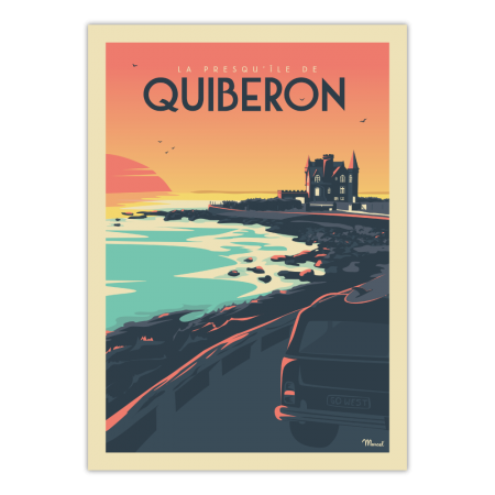 Affiche Quiberon