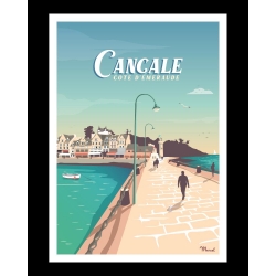 Affiche 50x70 Cancale par...