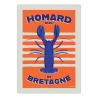 Affiche Homard de Bretagne