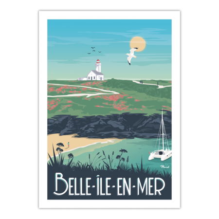 Affiche Belle Ile en Mer