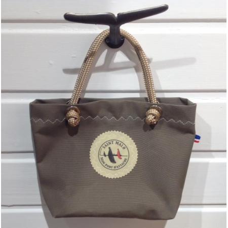 Sac Le Mini Esprit Voiles Taupe Sac Le Mini Esprit Voiles Taupe