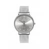 Montre Revolve Chrome Argent/Maille Argent