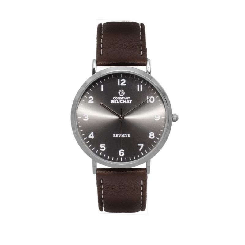 Montre Revolve Chrome Anth/Choco