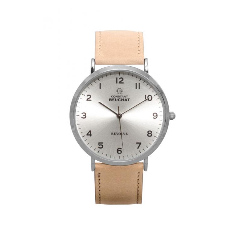 Montre Revolve Chrome Argent/Chamois