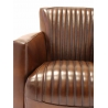 Fauteuil Nogent Sport Cuir vintage