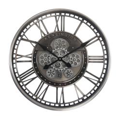 Horloge à engrenages Acier...