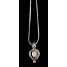 Pendant and pearl of culture (Cage)