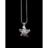 Pendentif Etoile Perle de culture