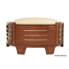 Canapé Riviera Cuir White Ivory