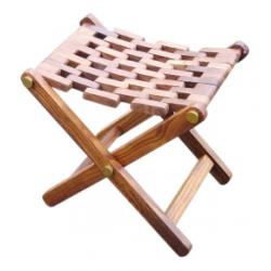 Tabouret pliant Palissandre