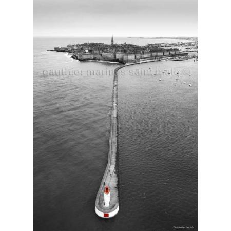 Photo Encadrée PVC St Malo 56x80