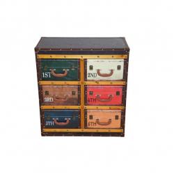 Meuble Double 6 tiroirs Marco