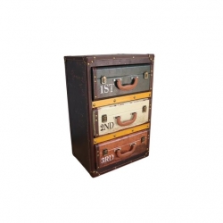 Meuble 3 tiroirs Marco 63x30x40