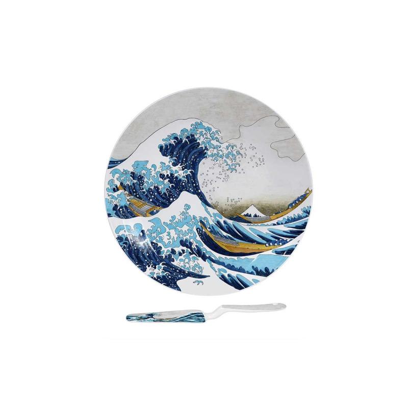 Plat à Tarte Hokusai