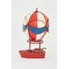 Ballon métal Barque rouge