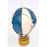 Ballon métal Rond Bleu 29 cm