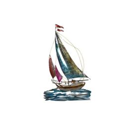Sculpture Voilier en mer