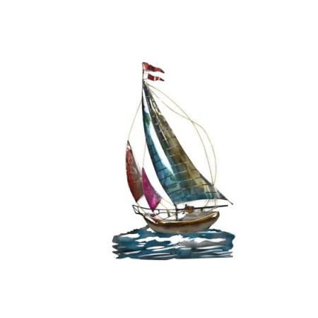 Sculpture Voilier en mer