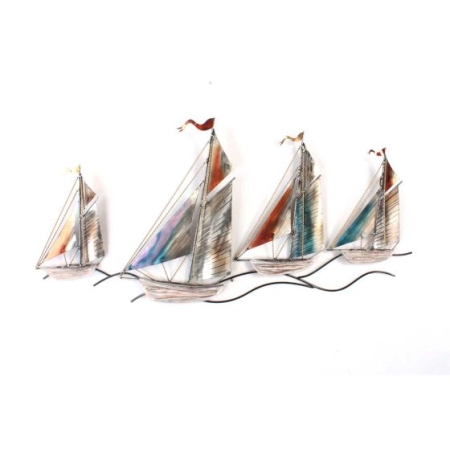 Sculpture 4 Voiliers 104x53