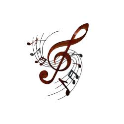 Sculpture Notes de musique