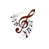 Sculpture Notes de musique