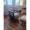 Fauteuil Riviera Tournant Sport White Ivory