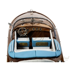 Maquette Runaboat Bleu-Blanc 38 cm