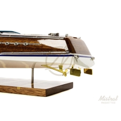 Maquette Runaboat Bleu-Blanc 38 cm