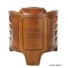 Fauteuil Monaco cuir vintage