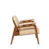 Fauteuil Alta Cuir White ivory