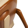 Fauteuil Alta Cuir White ivory