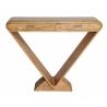 Console Icone 2 Tiroirs Naturel