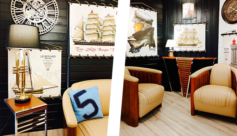 Discover our collection of marine furniture